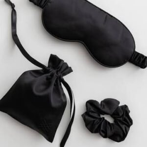 Luxury Silk Sleep Mask & Pouch Set