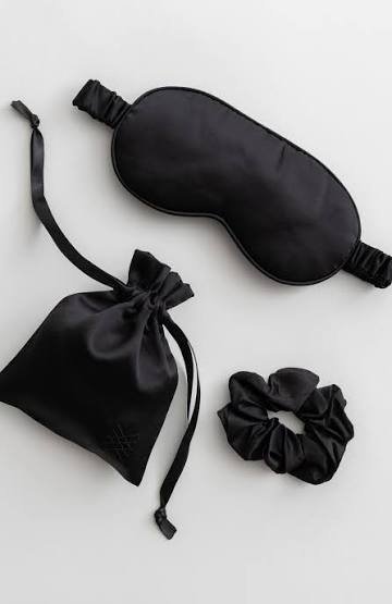 Luxury Silk Sleep Mask & Pouch Set