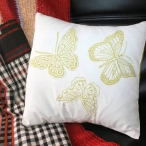 Hand-Woven Artisan Cotton Throw Pillow