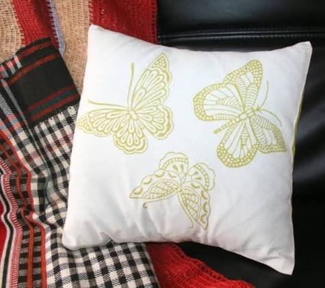 Hand-Woven Artisan Cotton Throw Pillow